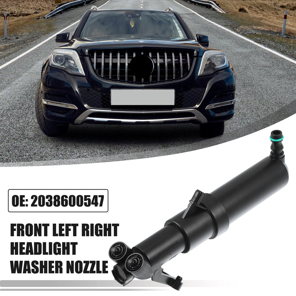 Front Left Headlight Washer Nozzle for Mercedes-Benz C230 (2003–2007)