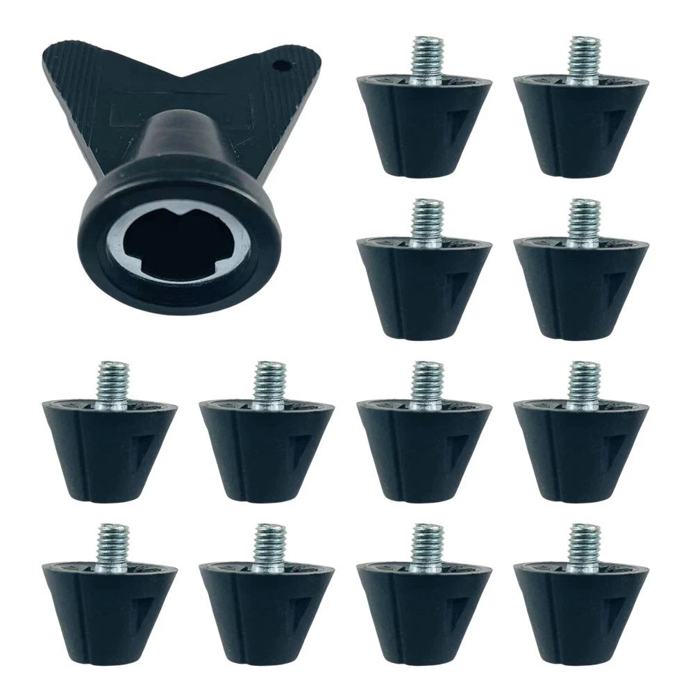 12pcs Football Boot Studs for Rugby Shoes