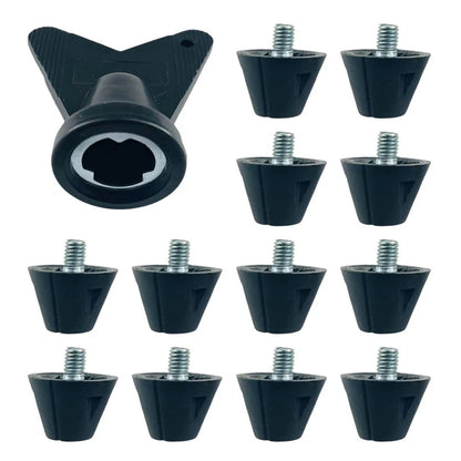 12pcs Football Boot Studs for Rugby Shoes