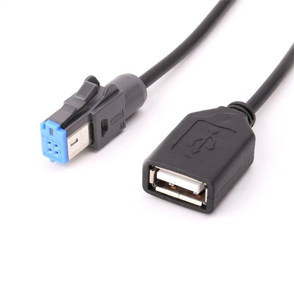 1m USB Audio Extension Cable Adapter for Nissan Teana Qashqai (2008–2019)