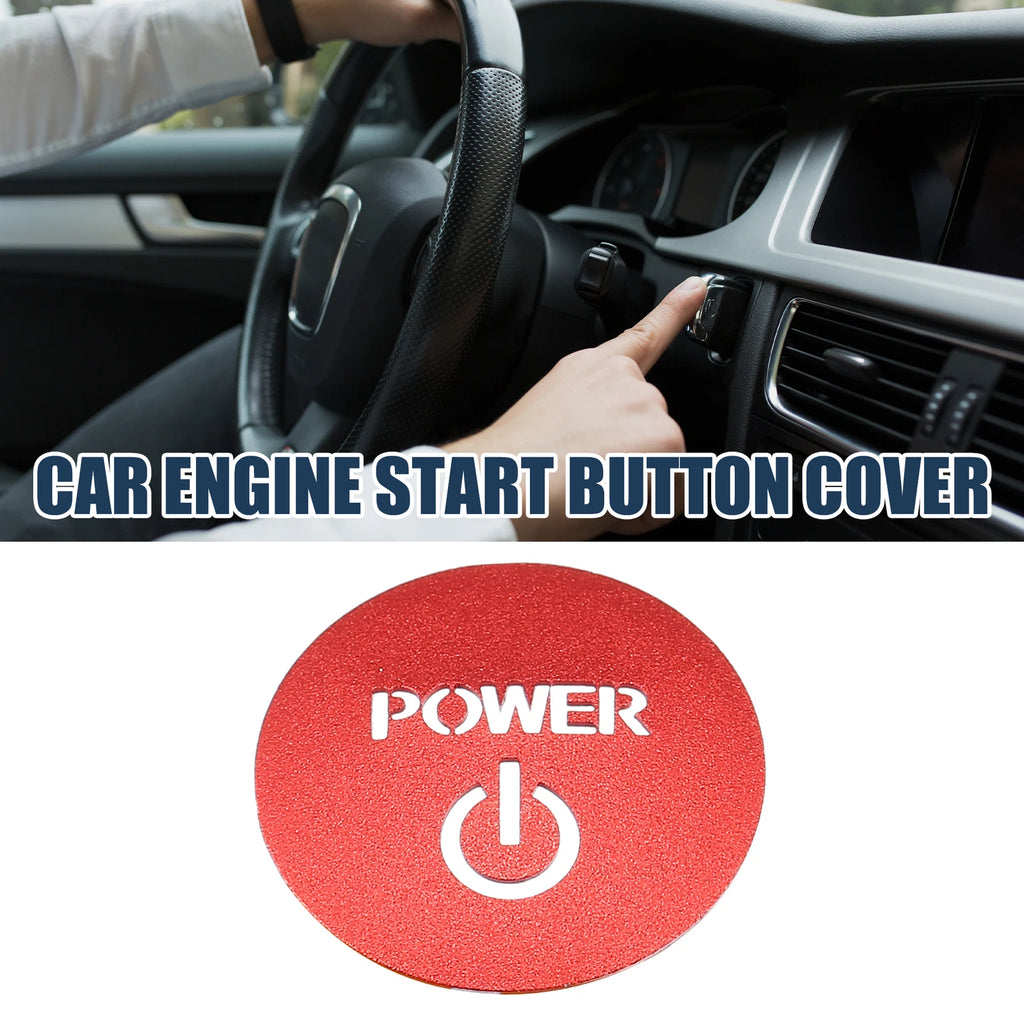 Engine Start Stop Button Cover for Honda Vezel RV Series (2014–2020) Red