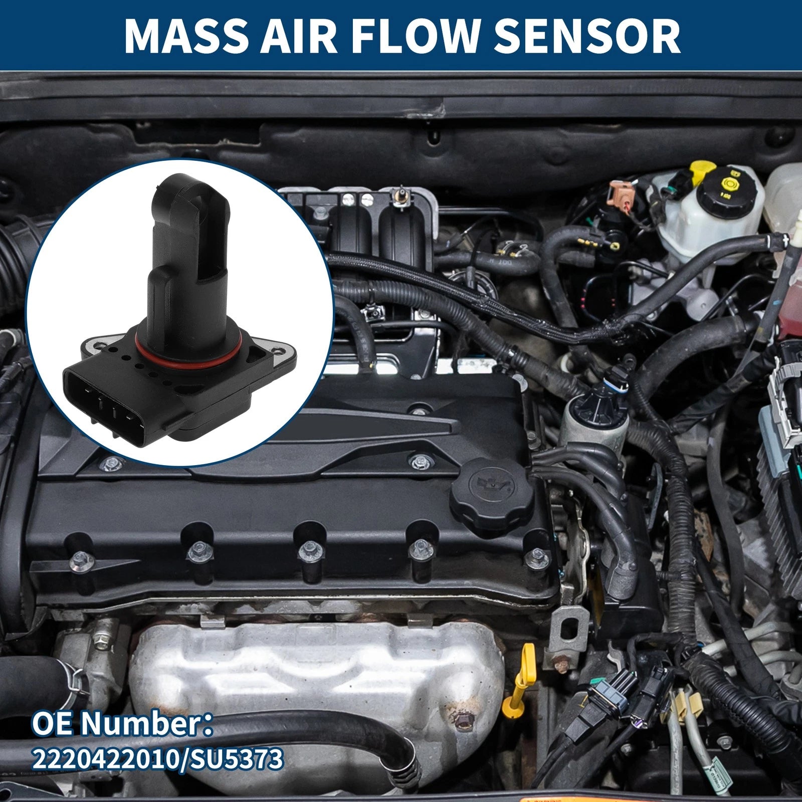 Mass Air Flow Sensor for Toyota Celica (1999–2006) Replacement OEM Fit
