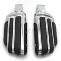 Chrome Rubber Pilot Footpeg Footrest for Yamaha Raider VMAX (2008–2017)