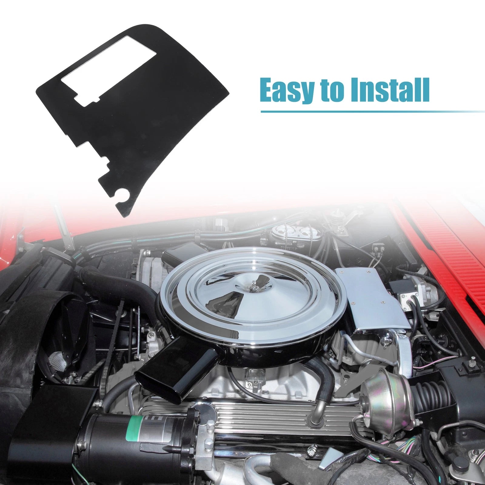 Car Battery Terminal Cover Replacement for Chevrolet Corvette (1997–2004) ABS