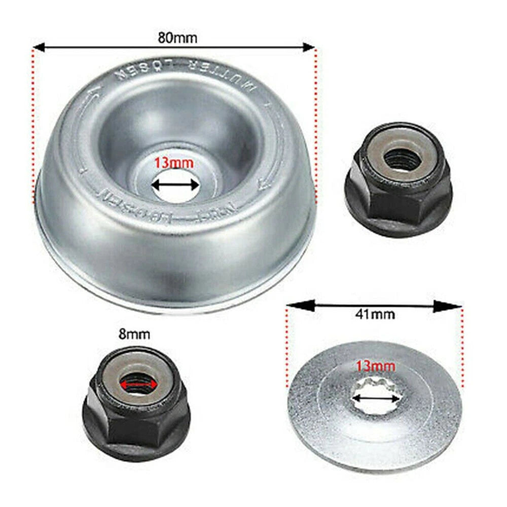Brushcutter Blade Fixing Kit Replace for Stihl FS80 FS87 FS90 FR130T Strimmer