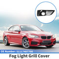Fog Light Grill Front Right Replacement for BMW 2 Series (2017–2020)