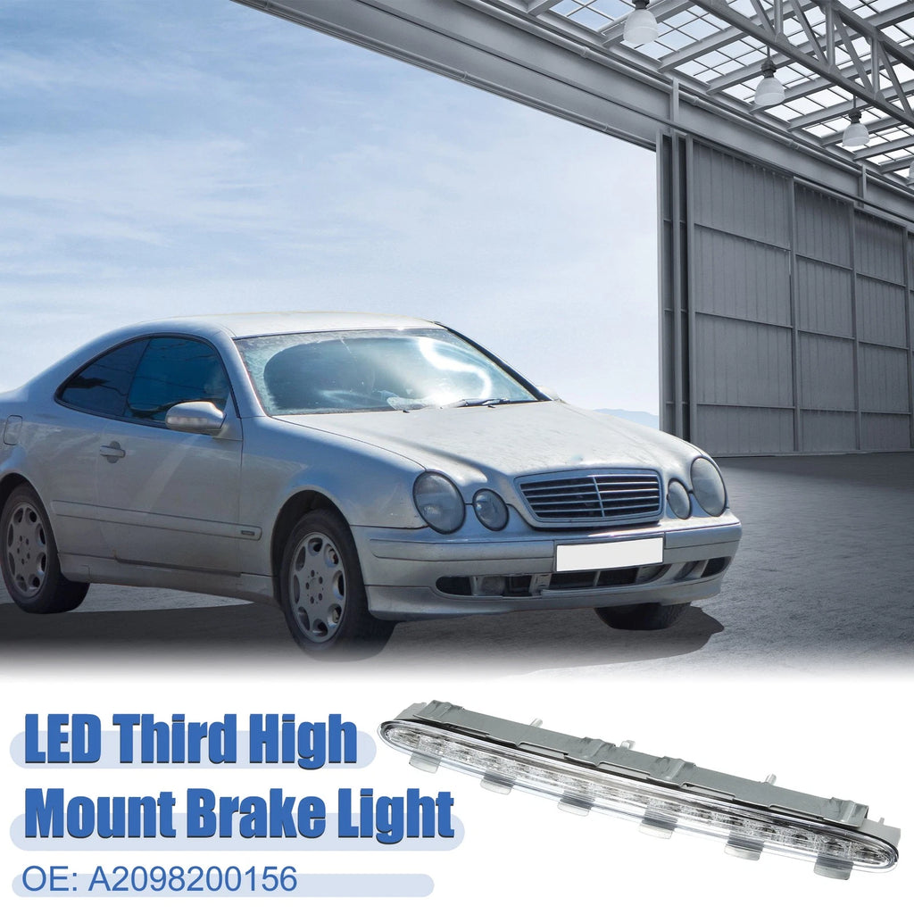 Third Rear Brake Light Clear Replacement for Mercedes-Benz CLK 320 (2005–2010)