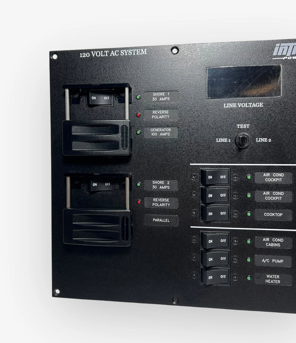 Electrical Switch Panel for Intrepid Marine (I-8331708) 120V 20.75" x 11"