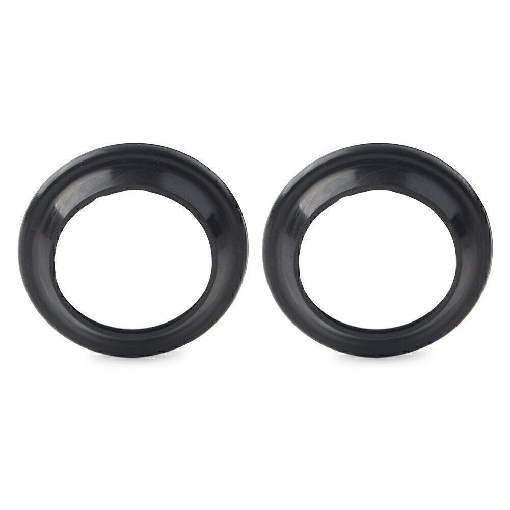 2X Front Fork Damper Shock Absorber Dust Seals for Motorcycle (39-52mm)
