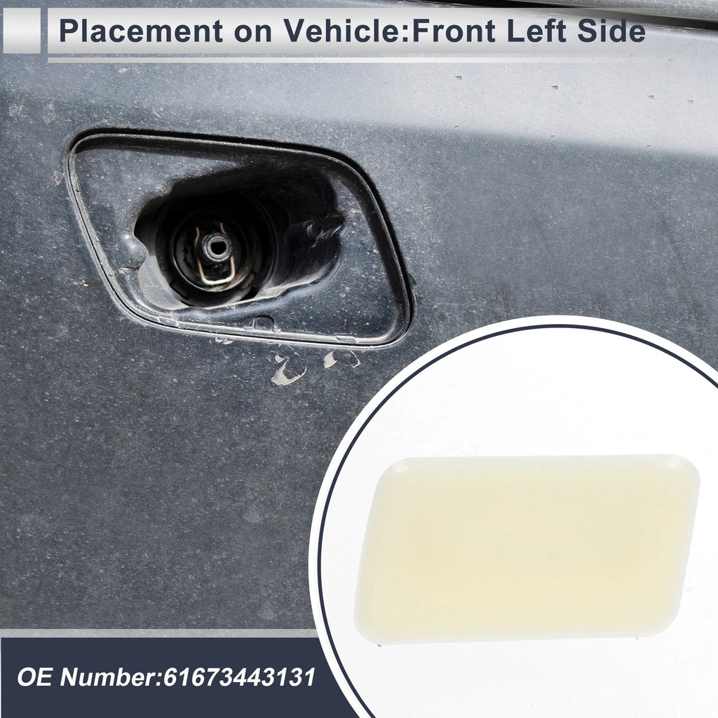 Front Left Headlight Washer Nozzle Cover Cap for BMW X3 (2011–2024)