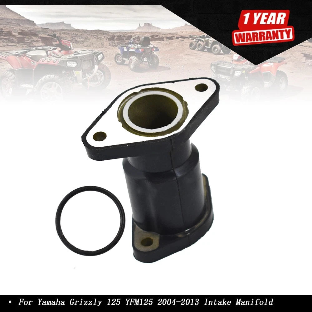 Intake Manifold Carburetor Boot for Yamaha Grizzly 125 YFM125 (2004–2013)