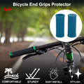 Handlebar Grip Covers 74mm Lightweight MTB End Grips Protector 1 Pair for Bike