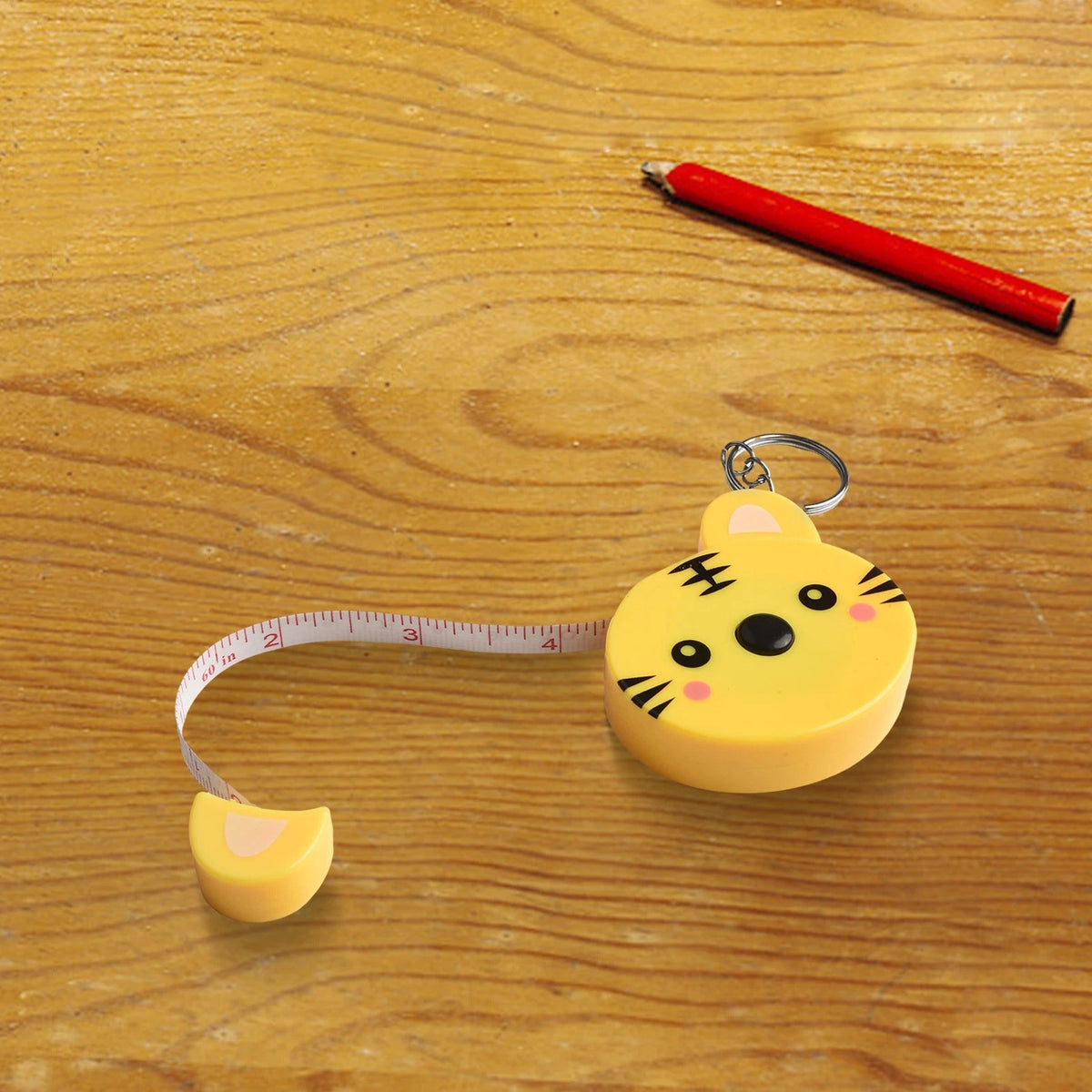 Set of 4 Cartoon Tape Measures with Accurate Measurement