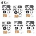 Set of 6 Carburetor Repair Kits K10-WB for Homelite 650 750 FP100