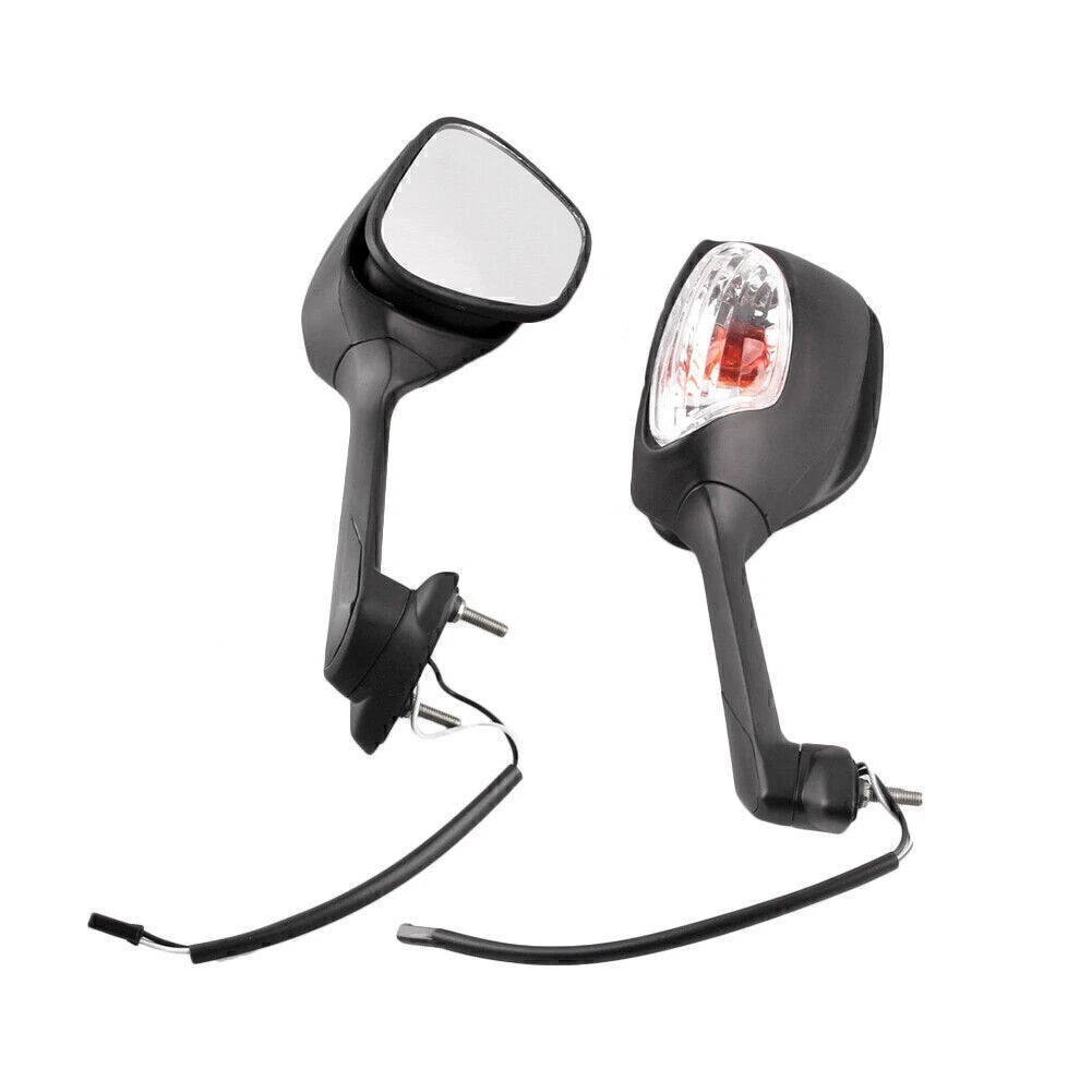 2X LED Rear View Mirrors for Suzuki GSXR1000 (2005–2011) & GSXR750/600 (2006–2011)
