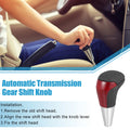 Gear Shift Knob Replacement for Toyota Red Wood Grain Cover (2000–2024)
