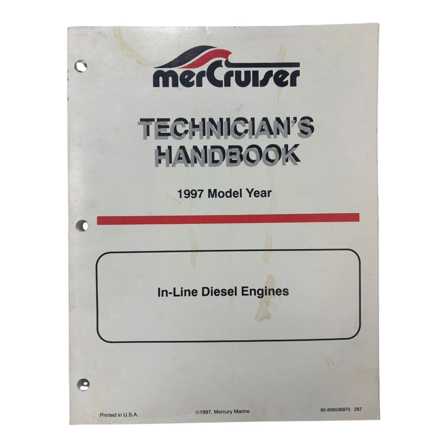 In-Line Diesel Engines Technicians Handbook for MerCruiser (1997)