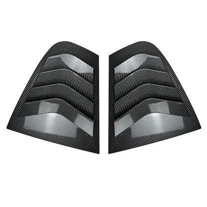 Side Window Louver Shutter Cover for BMW F30 3-Series (2013–2019) Carbon Look