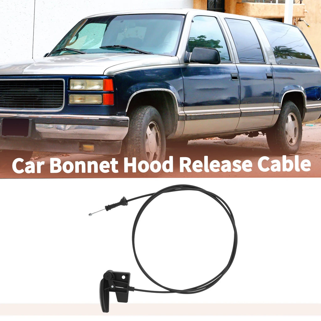 Hood Latch Release Cable Replacement for Chevy Suburban Tahoe Yukon C1500 (1992–2014)