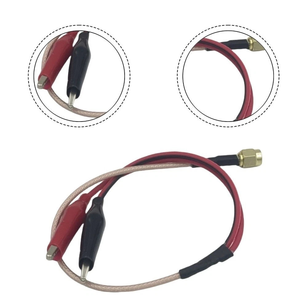 SMA Male to Alligator Grip RF Adapter Cable for Efficient Setup