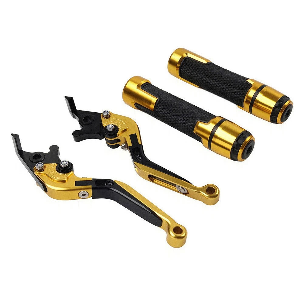 Folding Extendable Brake Clutch Levers Grip Set for Thruxton R (2016–2023)
