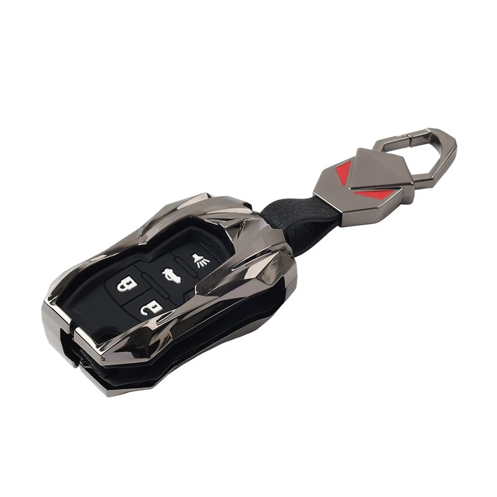FOB Remote Shell Case Cover for Chevrolet Buick GMC Holden (Black)