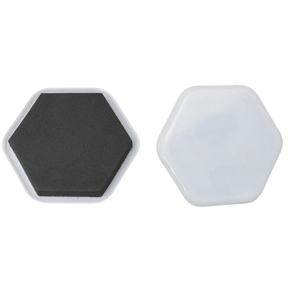 8Pc Hexagonal Furniture Gliders for Easy Moving