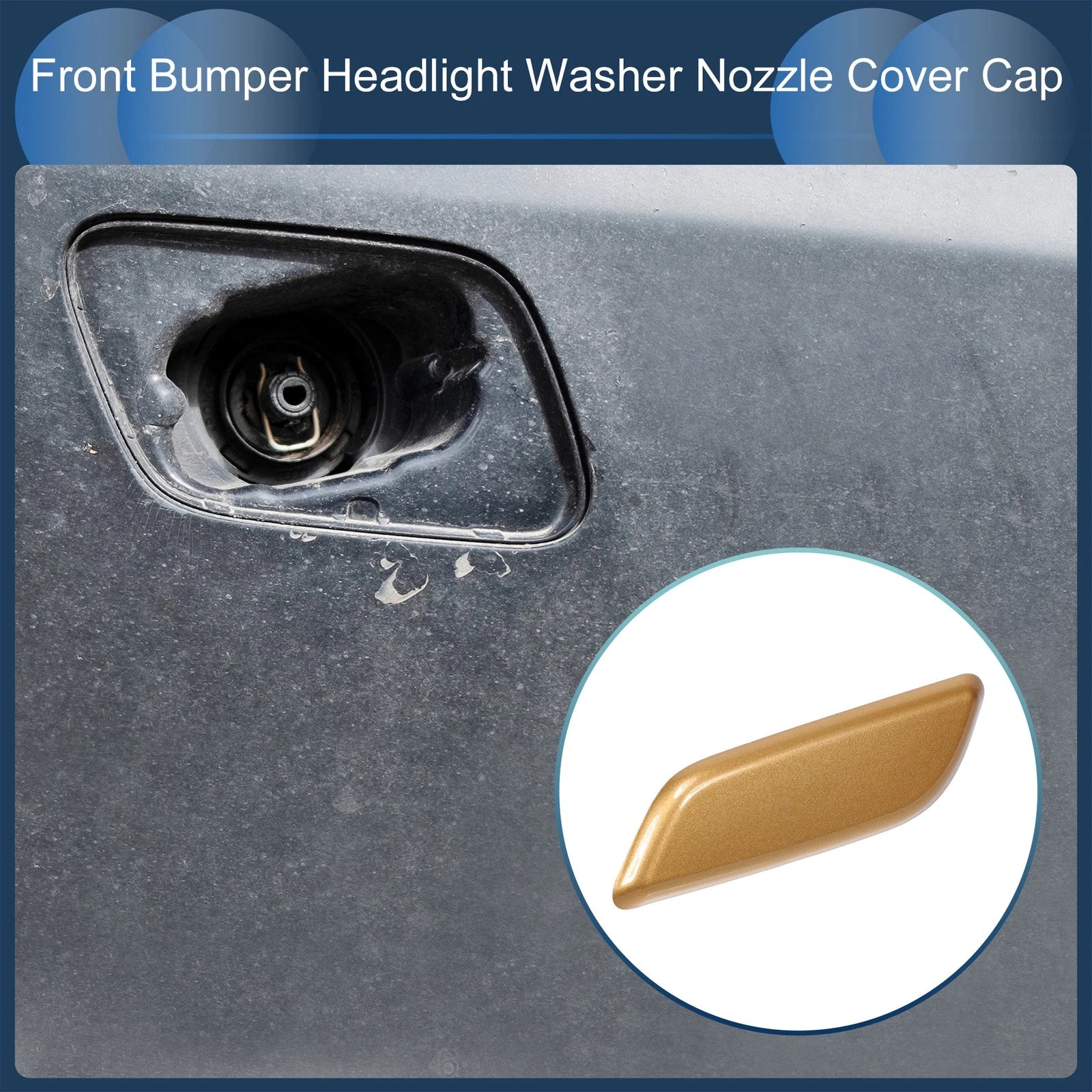 Windshield Washer Nozzle Cover Cap Front Left for Honda Accord (2011–2013)