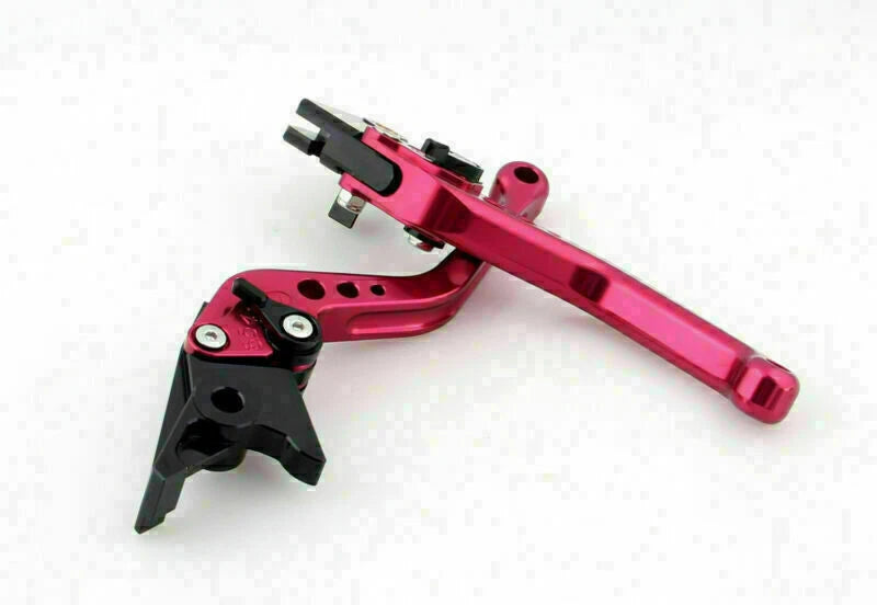 Short Brake Clutch Levers for Speed Triple Daytona 675R (2011–2014) Red T9