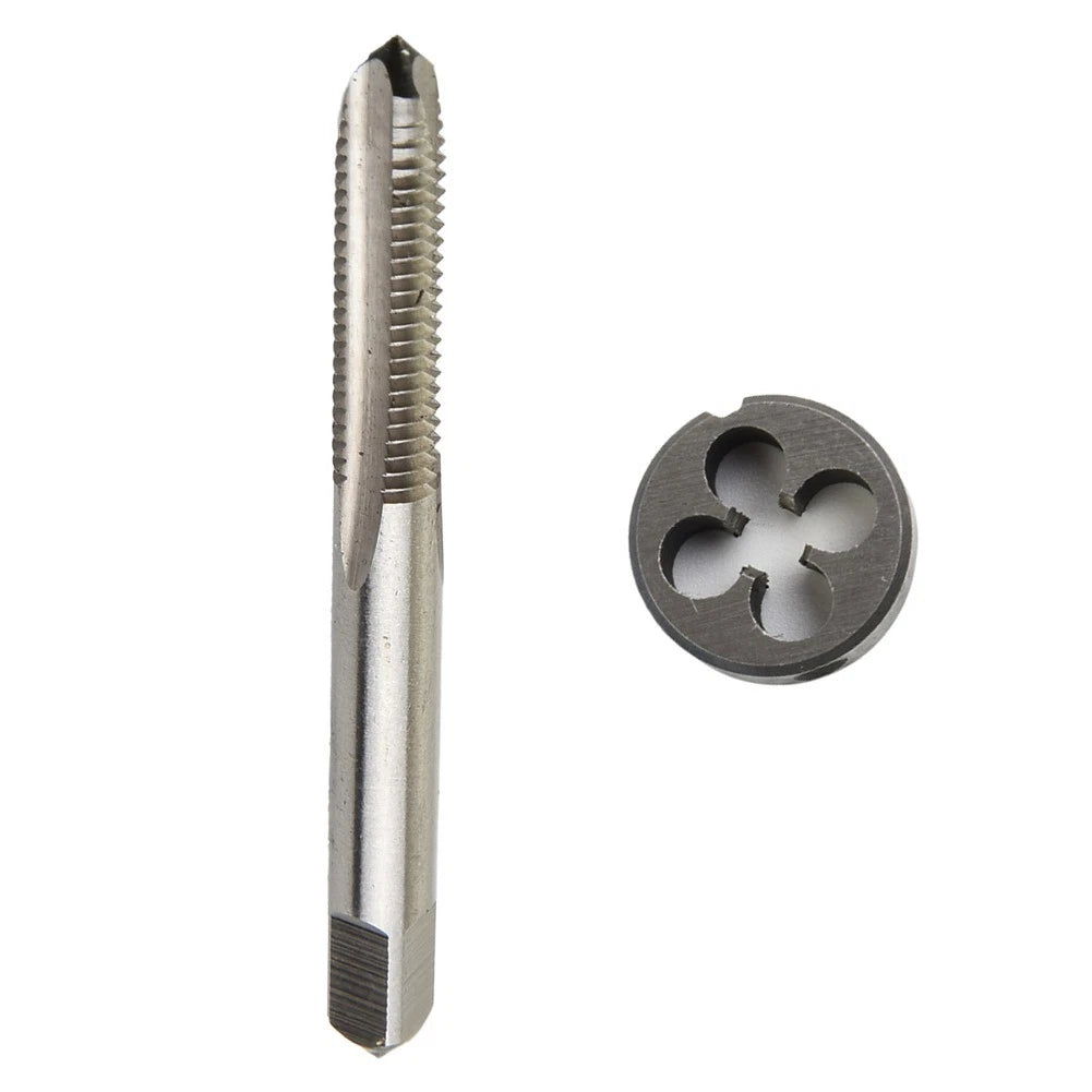 HSS 1/4-24 UNS Tap & Die Set for Right Hand Tapping
