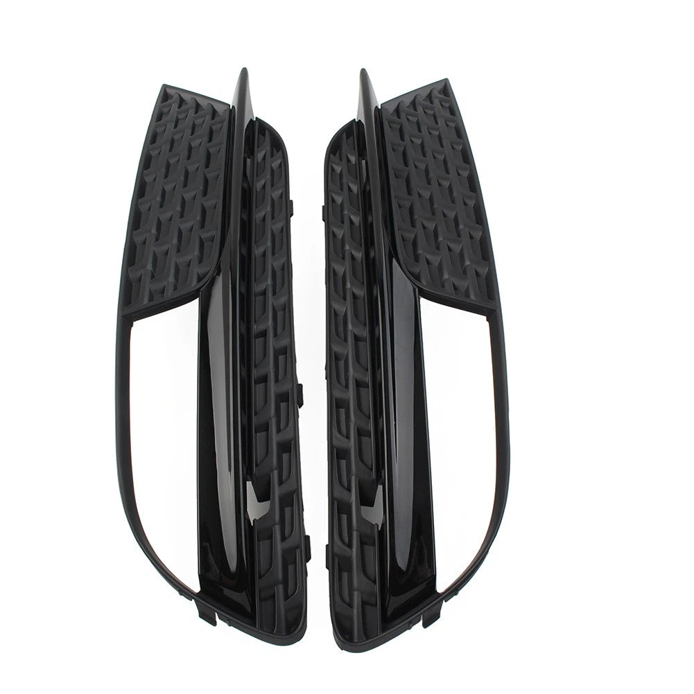 2X Front Bumper Fog Light Grille Cover for Audi A5 (2012–2016)