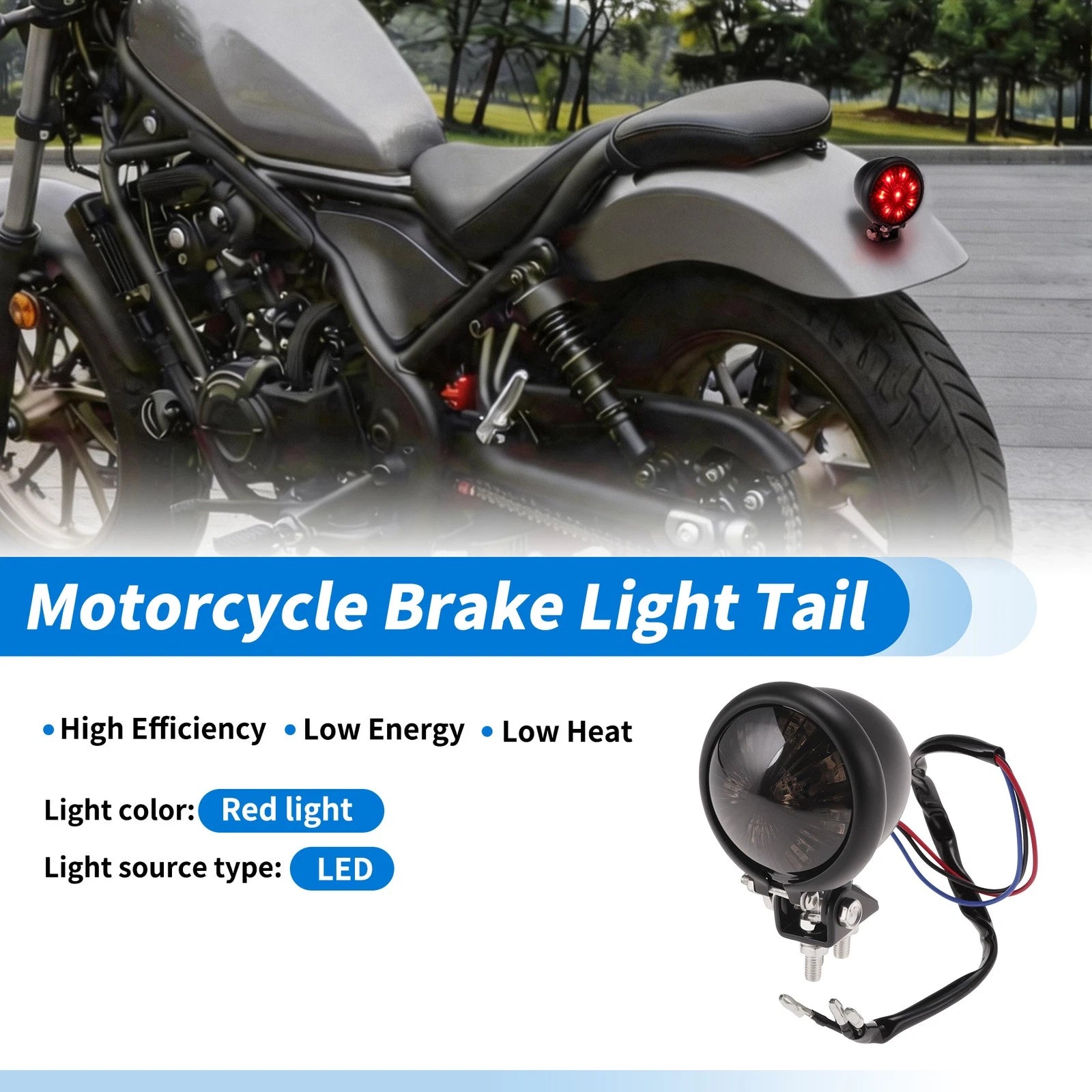 LED Tail Light for Motorcycle (1 pcs)