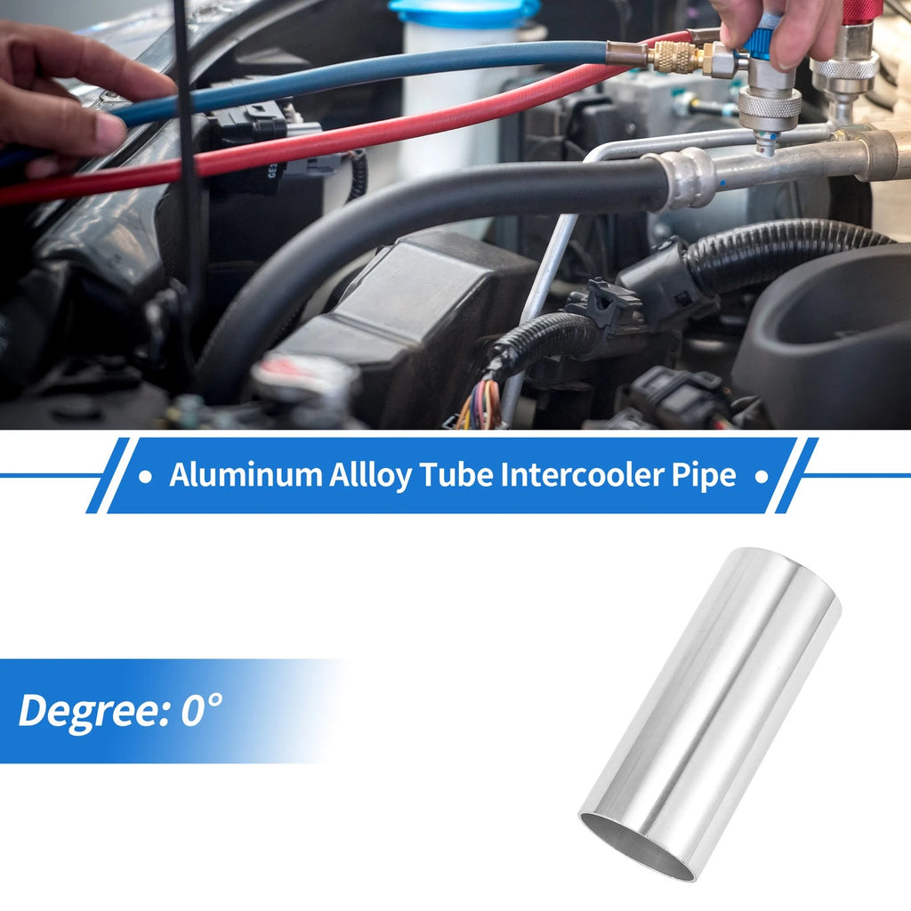 2.5" OD Straight Intercooler Pipe for - 6061 Aluminum