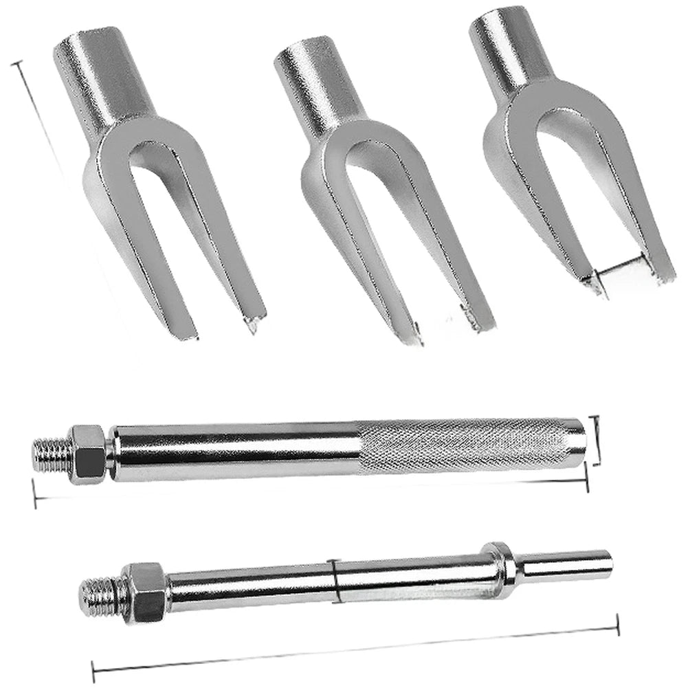 Ball Joint Puller Tool Set with 17.4mm 23.8mm 27.8mm Fork Heads for Use
