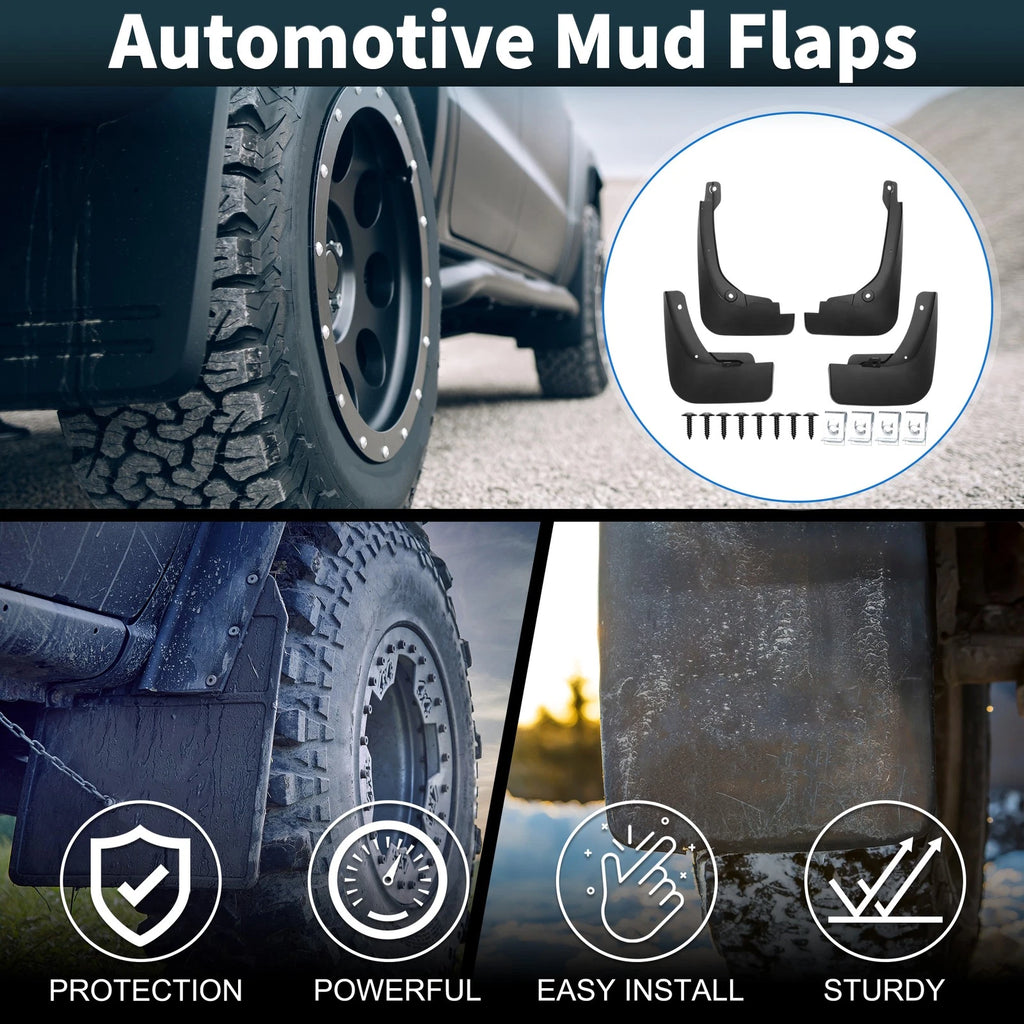 Set of 2 Mud Flaps Splash Guards for MG HS (2018–2024)
