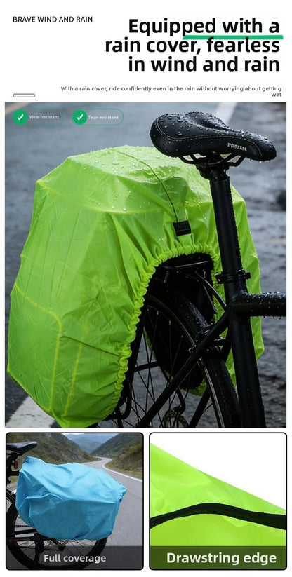 Waterproof Pannier Cover for Rear Bike Rack (Dust Wind Protection)