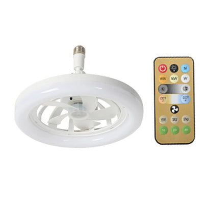 LED Fan Light E27 Screw for Bedroom Lighting