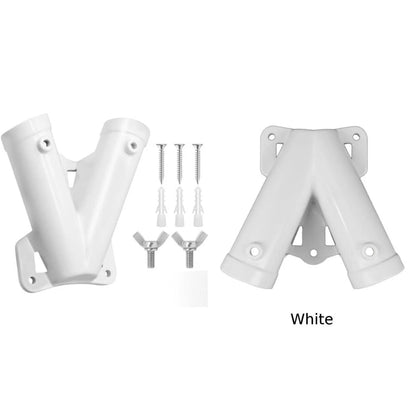 Double Flag Bracket for Heavy Duty Flag Pole - Enhanced Stability Design