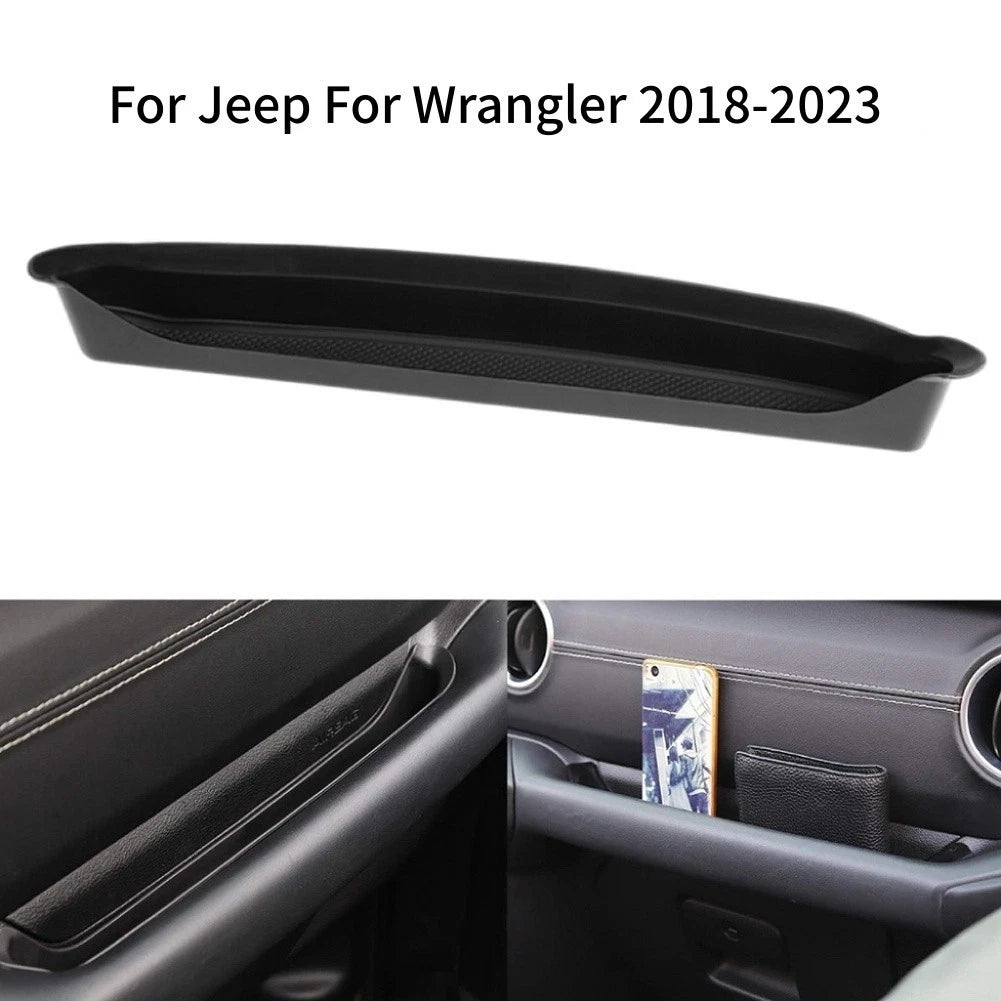 Waterproof ABS Storage Tray Organizer for Jeep Wrangler (2018–2023)