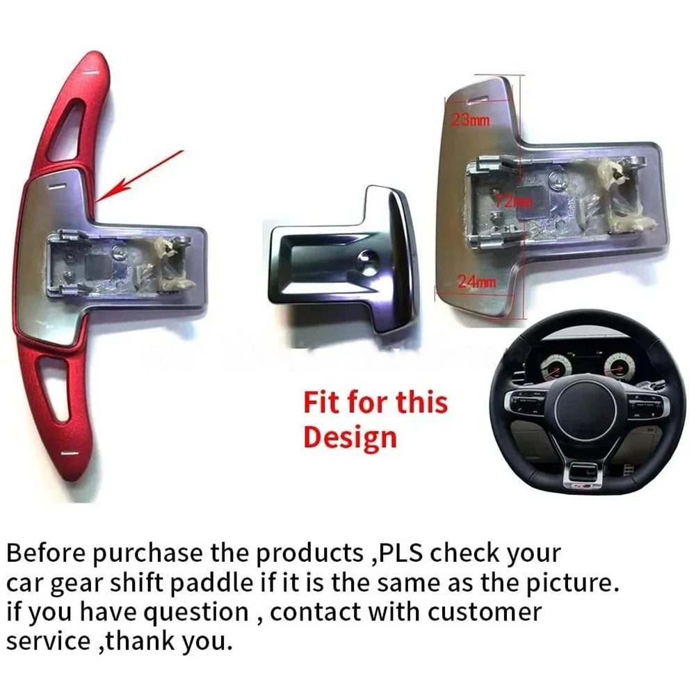 Steering Wheel Paddle Shifter Extensions for Kia K3 (2022)