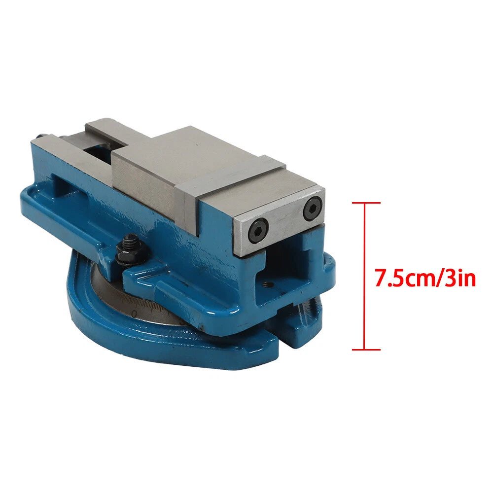 2" Lock Down Bench Vise for Precision Milling
