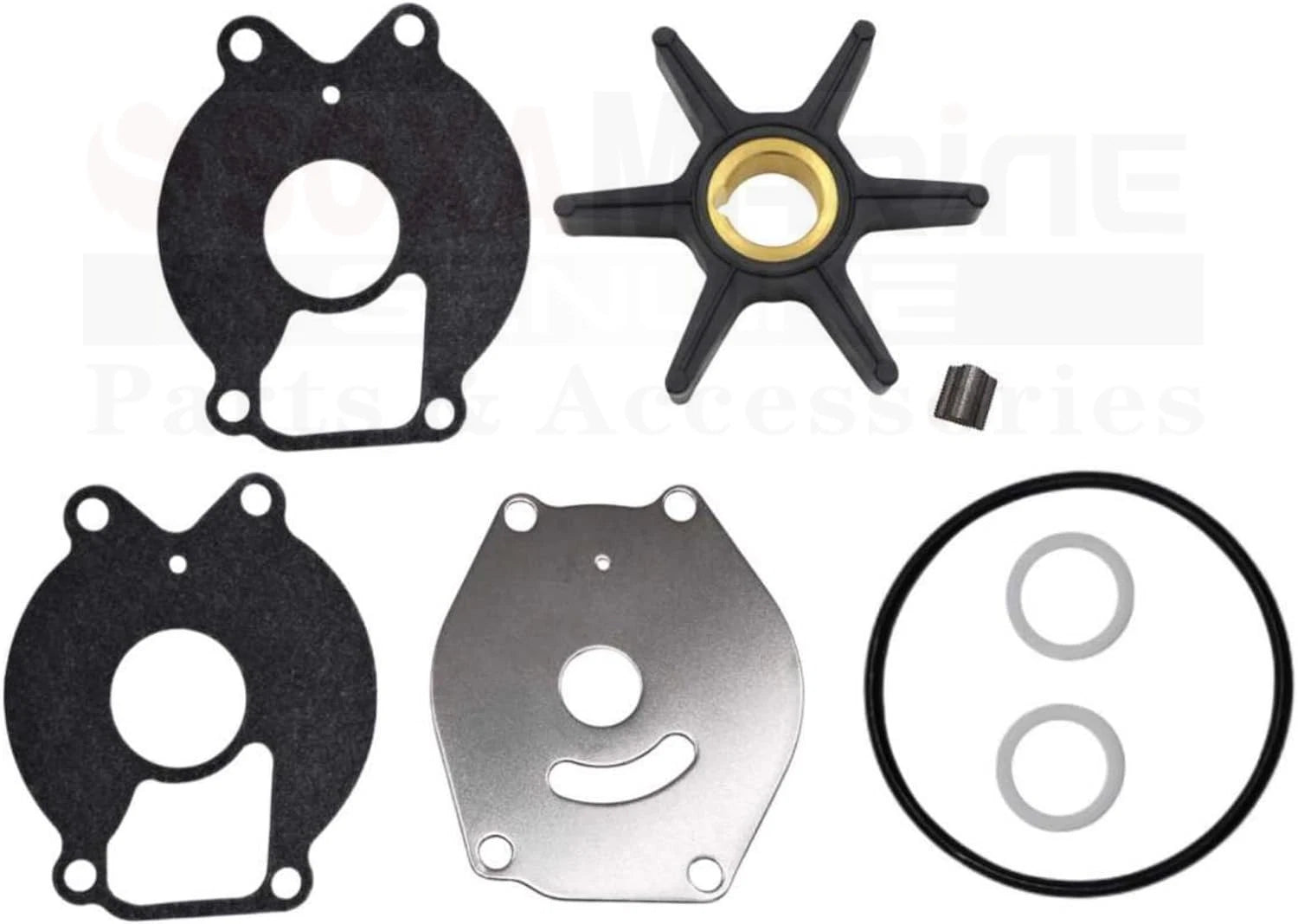 Water Pump Kit for Mercury 18 20 25 HP Outboard Force 25 HP (1996–1998) 47-85089T7