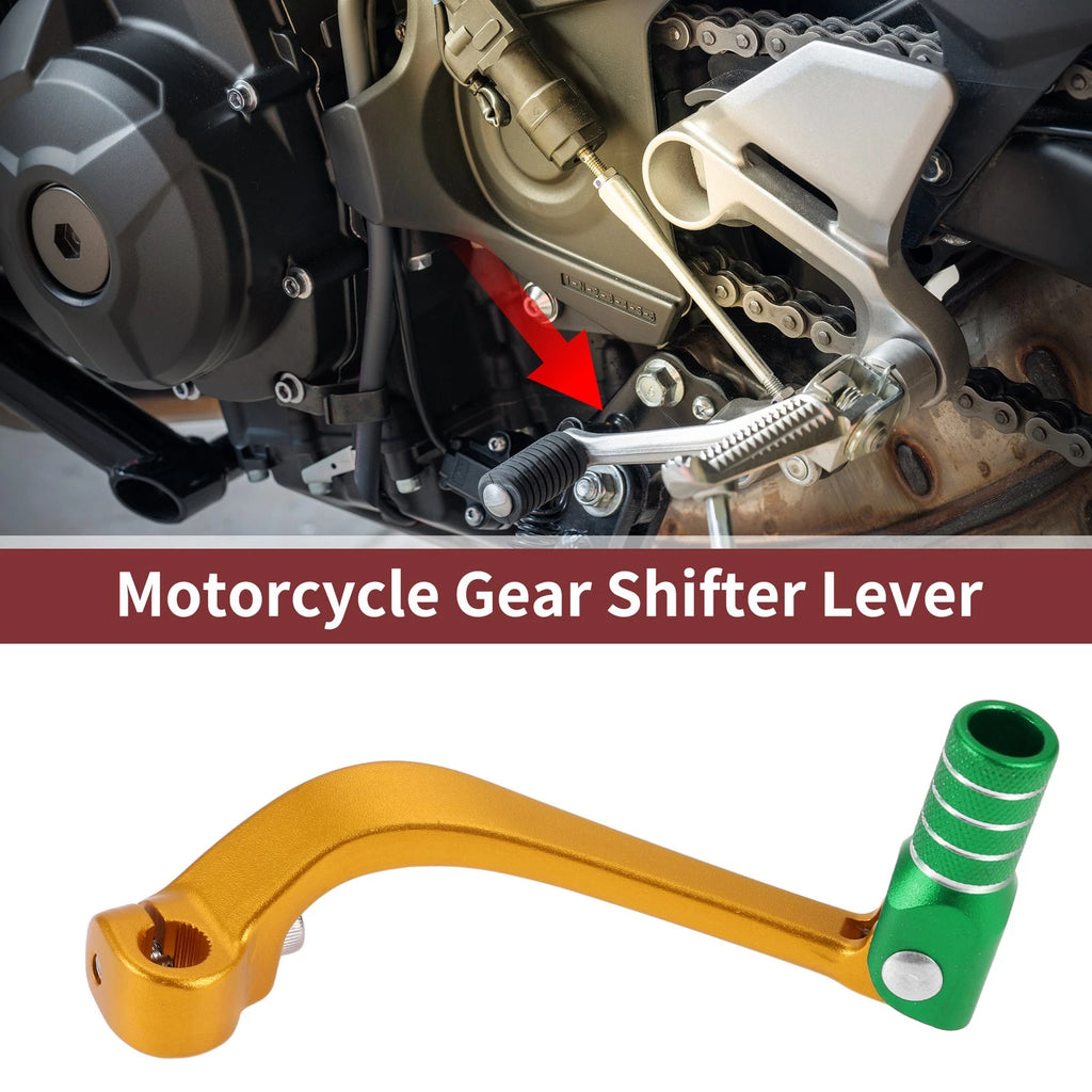 Folding Gear Shifter Lever for Honda CRF110F (2013–2018) Single Piece