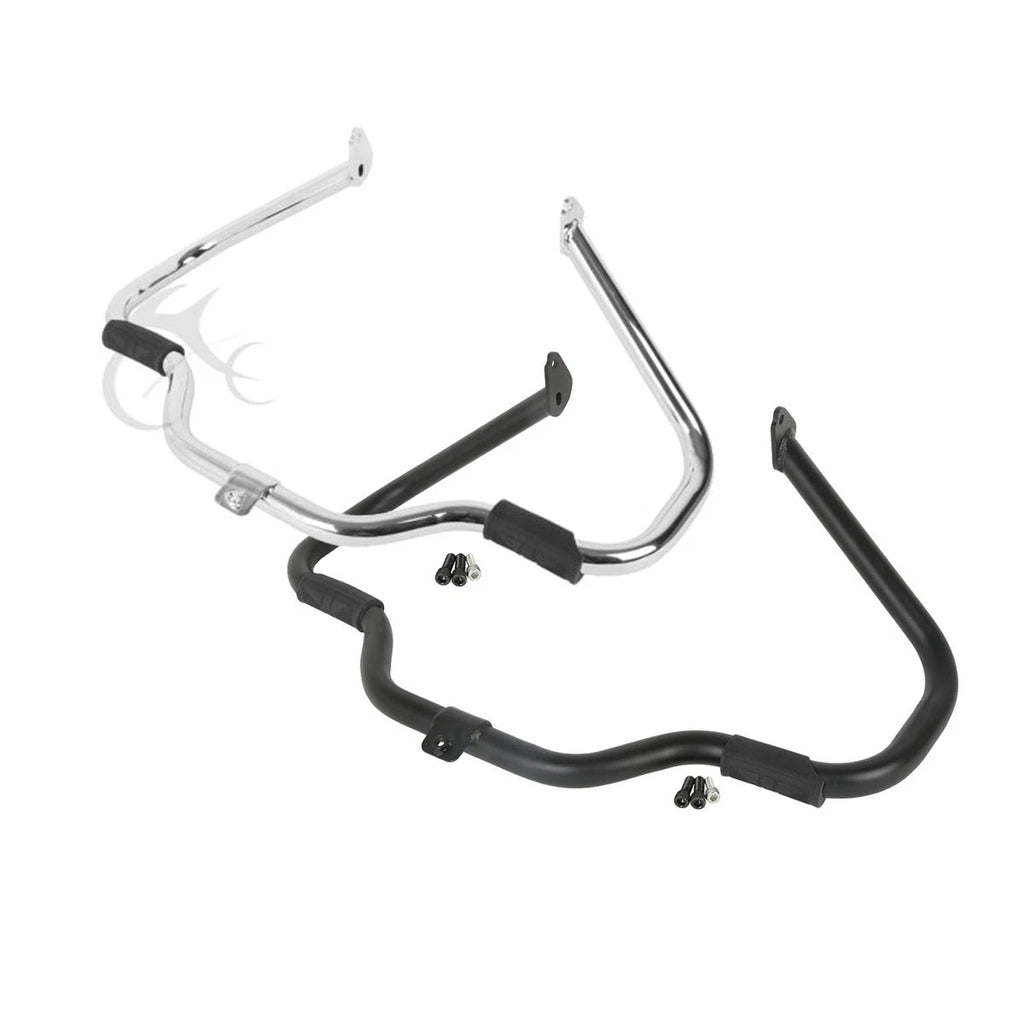 Chrome/Black Engine Highway Guard Crash Bar for Harley Touring (1997–2008)