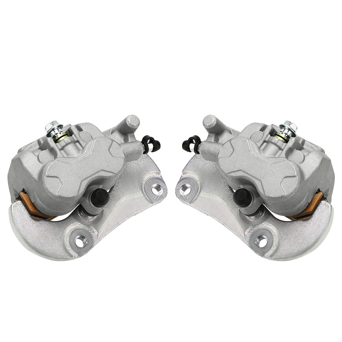 Pair Front Brake Caliper W/Pads for Can-Am Maverick 1000R Turbo (2014–2018)