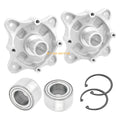 Set of 2 Rear Wheel Hubs & Bearings for Polaris RZR 570 800 RZR 4 800 RZR S 800
