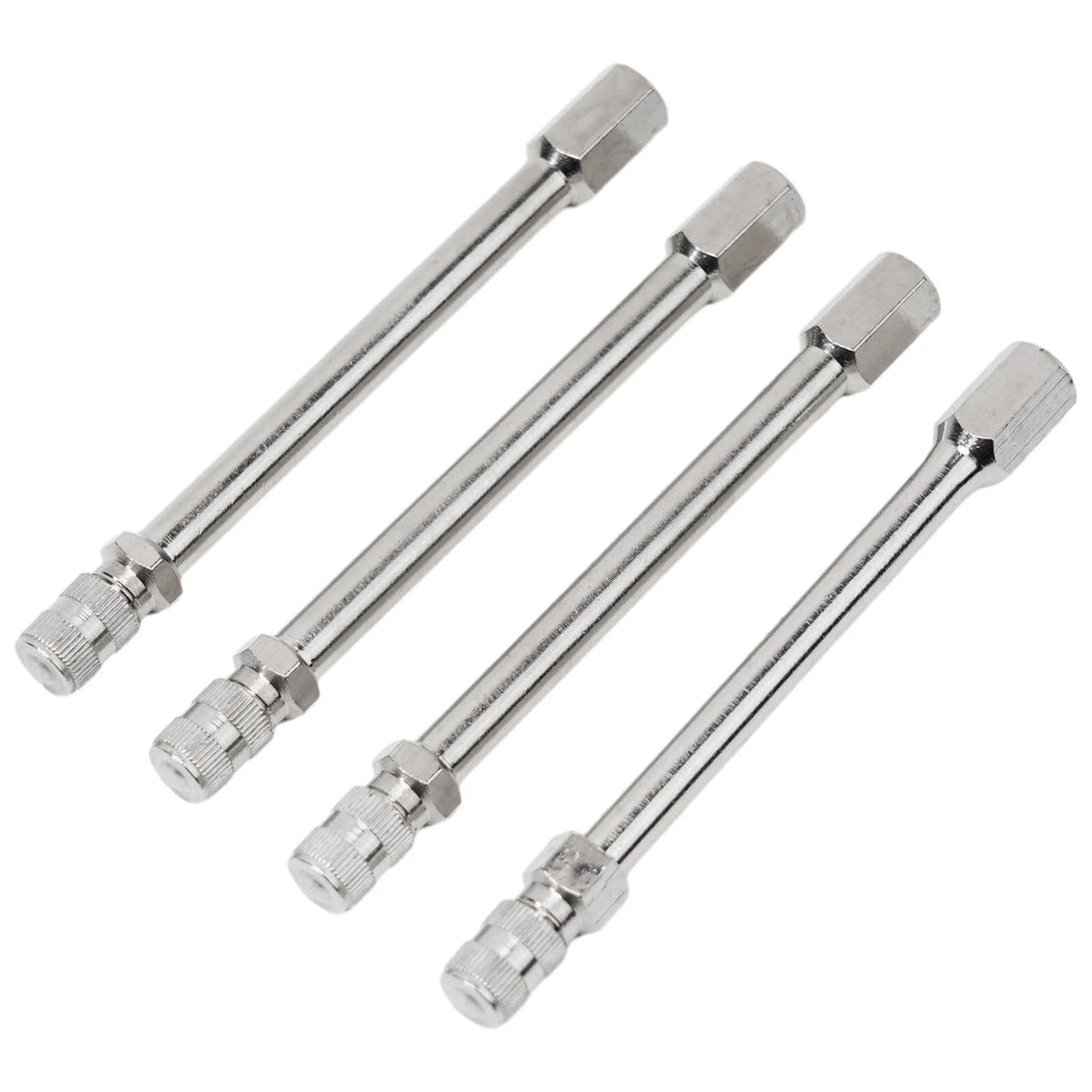 4pc Tyre Wheel Valve Extension Cap for Auto Car (100mm)