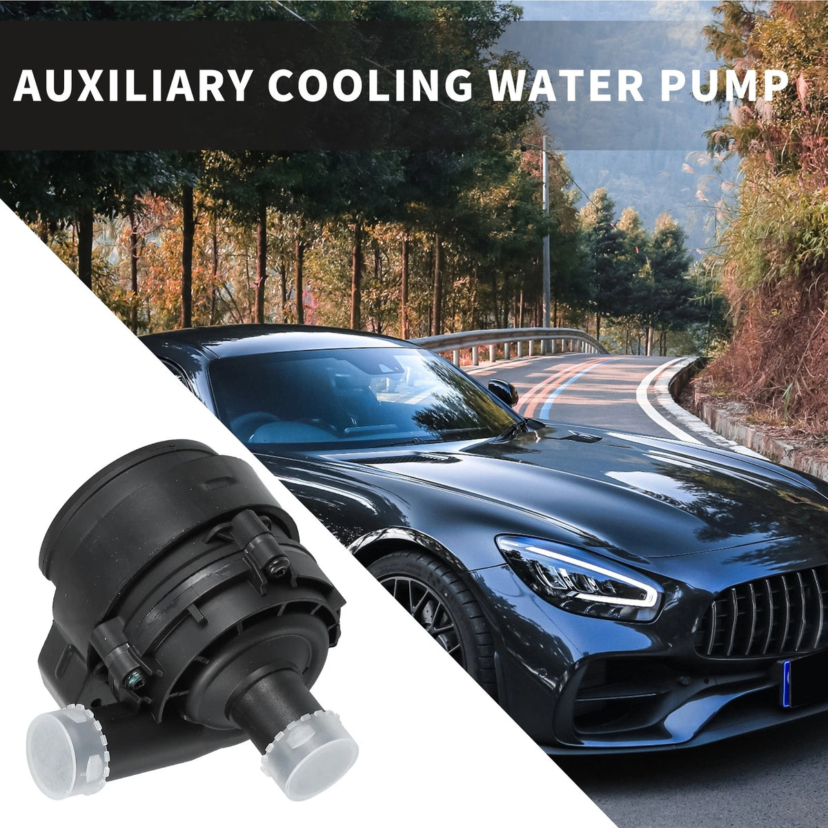 Auxiliary Cooling Water Pump Replacement for Mercedes E55 AMG (2003–2006)