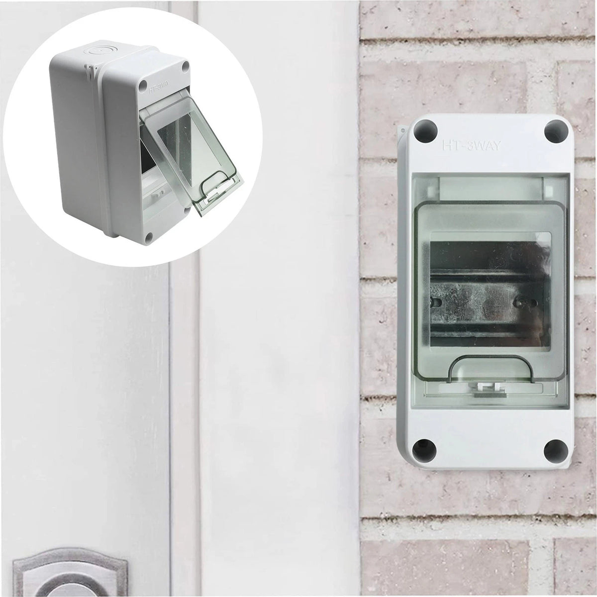 2X IP65 Rated Junction Boxes for Efficient Power Management