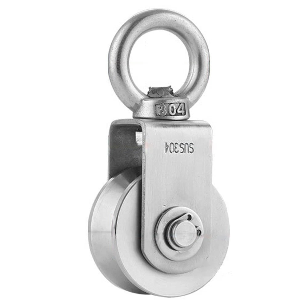 Wall Pulley System for Sliding Applications (304 Stainless Steel)